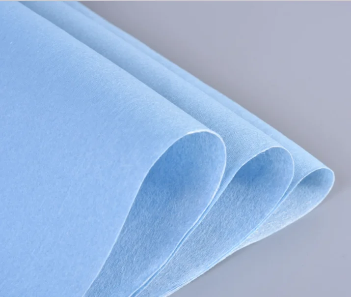 
Perforated Spunlace Cellulose Polyester Non Woven Industrial Disposable Lint Free Oil Absorbent Cleaning Dry Wipe Roll 