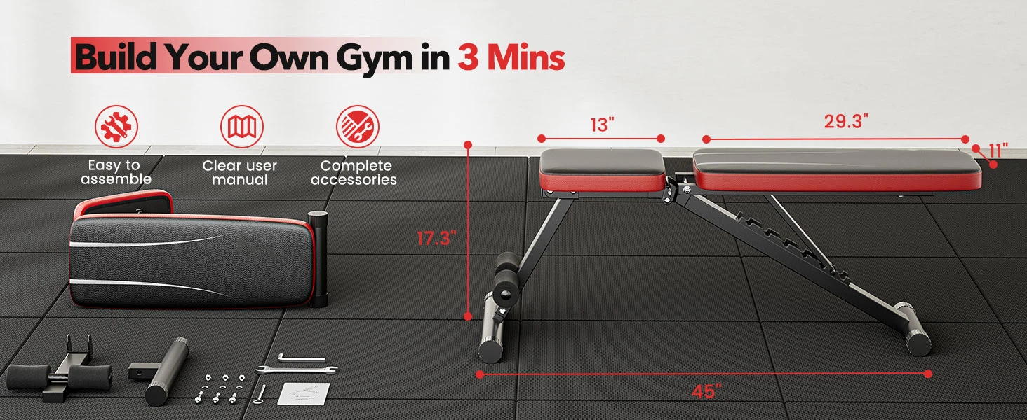 Home fitness Lower Price weight bench Gym Fitness Equipment