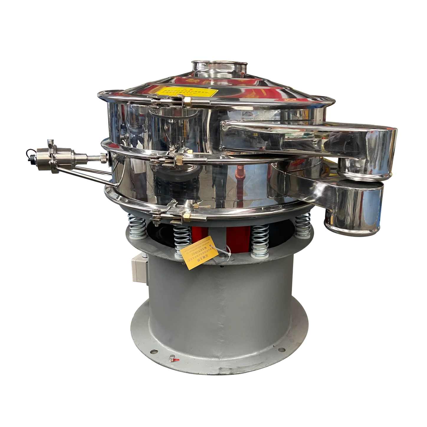 DZJX Industrial Metal Maize Flour Vibrating Sifter Sieve Shaker Separator Medical Marble Powder Sieving Machine