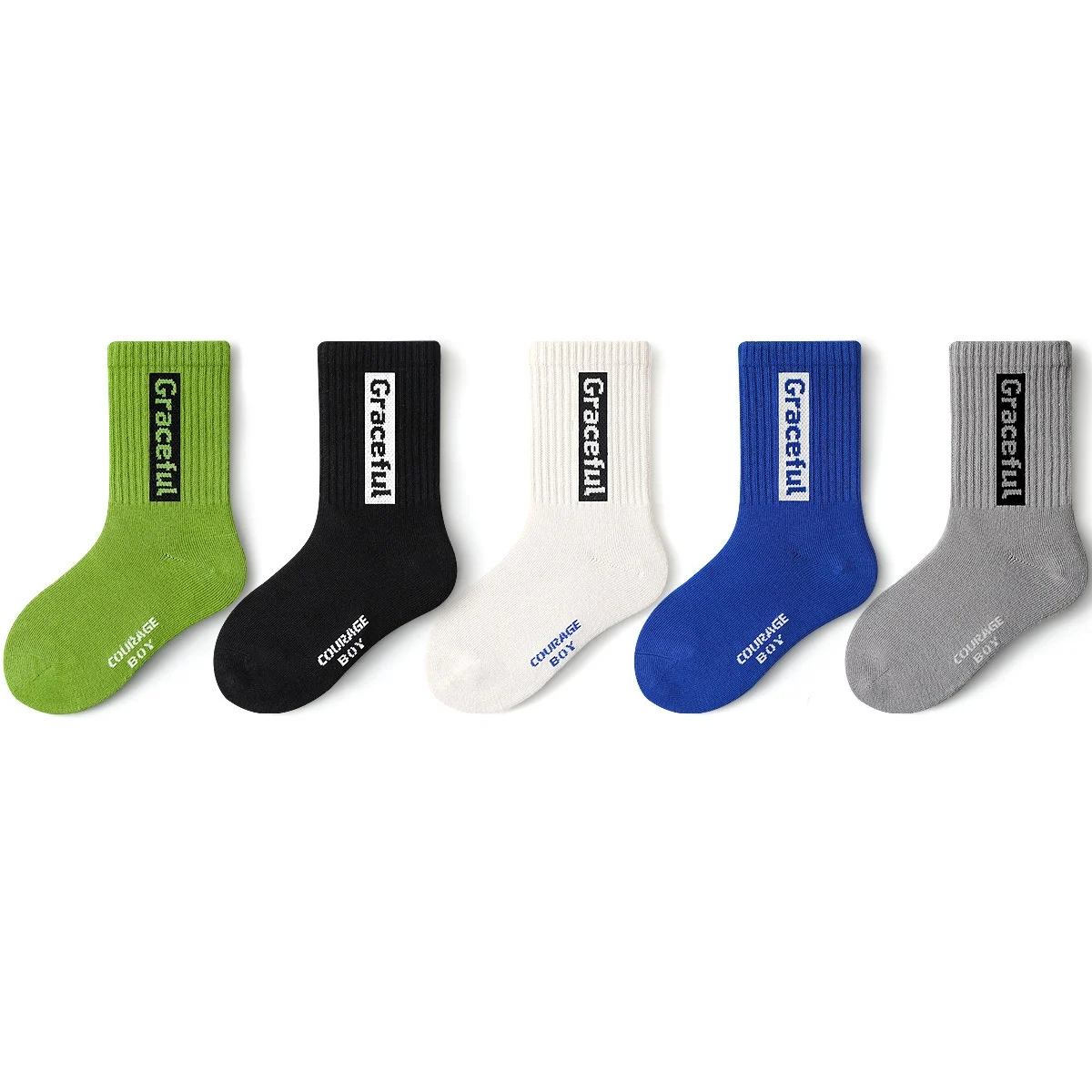 Custom Cotton Dry High Quality Sport Mens Boy Running Floor Socks Hiking Cycling Young Boy Tube White Socks Men Cotton Socks Man