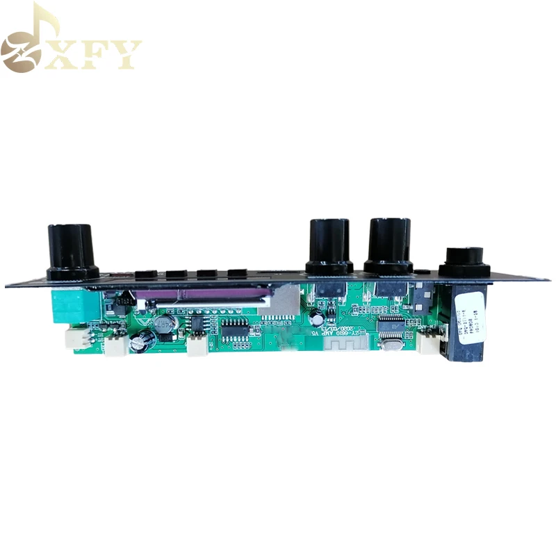 XFY-6110 DV3.7V 8W*1 8 inch trolley speaker amplifier board with ECHO MIC audio amp board