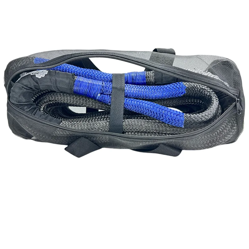 22mm  9m off road car towing  kinetic recovery rope with  protective sleeve