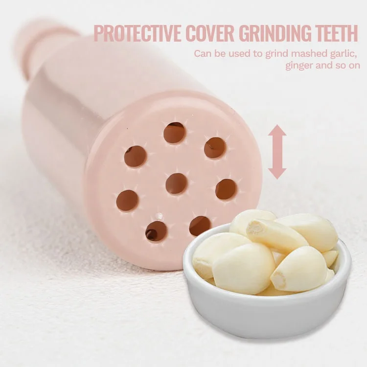 Gloway New Arrival Ginger Garlic Press Grater Peeling Knife 3 in 1 Fruit and Vegetable Peeler Multifunctional Vegetable Grater