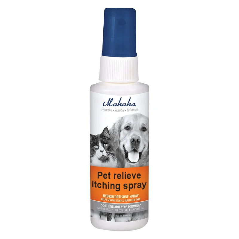 Private Label Anti Flea & Tick Bites Itchy Spray Dog Cat Hair Anti Itch Relief Spray For Soothing Pet Skin Custom Logo (1600363492540)