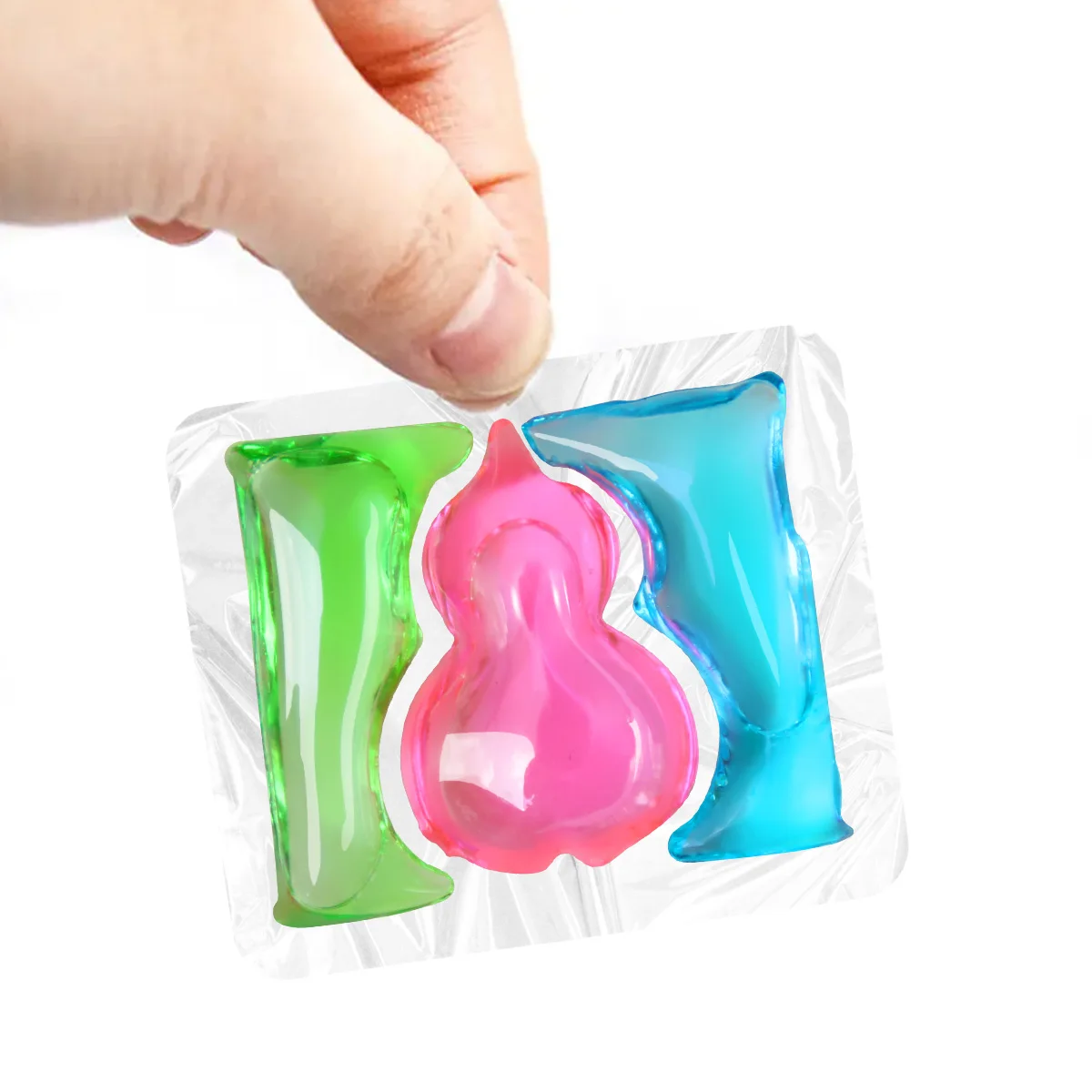 3 In 1 Stain Gel Ball Pacs Laundry Washing Pods 99% Bacteria Removal 10-15g*40 Laundry Detergent Pod Removal Laundry