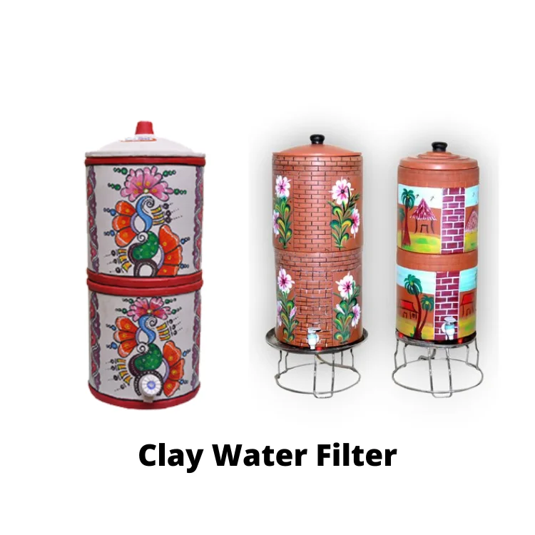 Natural Clay Organic Kitchen Products Water Bottle Glass Bowl Dinning Set Jug tawa kadai pot handi cooking products