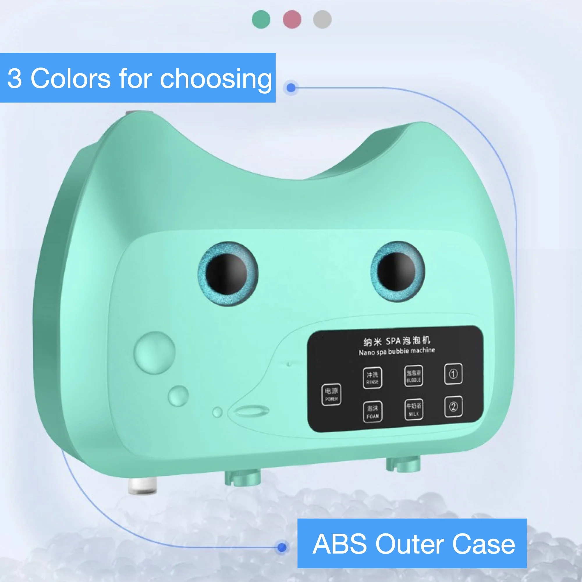 Veterinary Equipment dog grooming kit multifunction Pet Clinic Cat Dog Bubble Strong Nano Pet Milky SPA Wash shampoo Machine