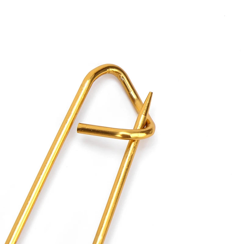 U shape 5 Sizes Loopless Aluminum Safety Pins Locking Knitting Safety Stitch Markers