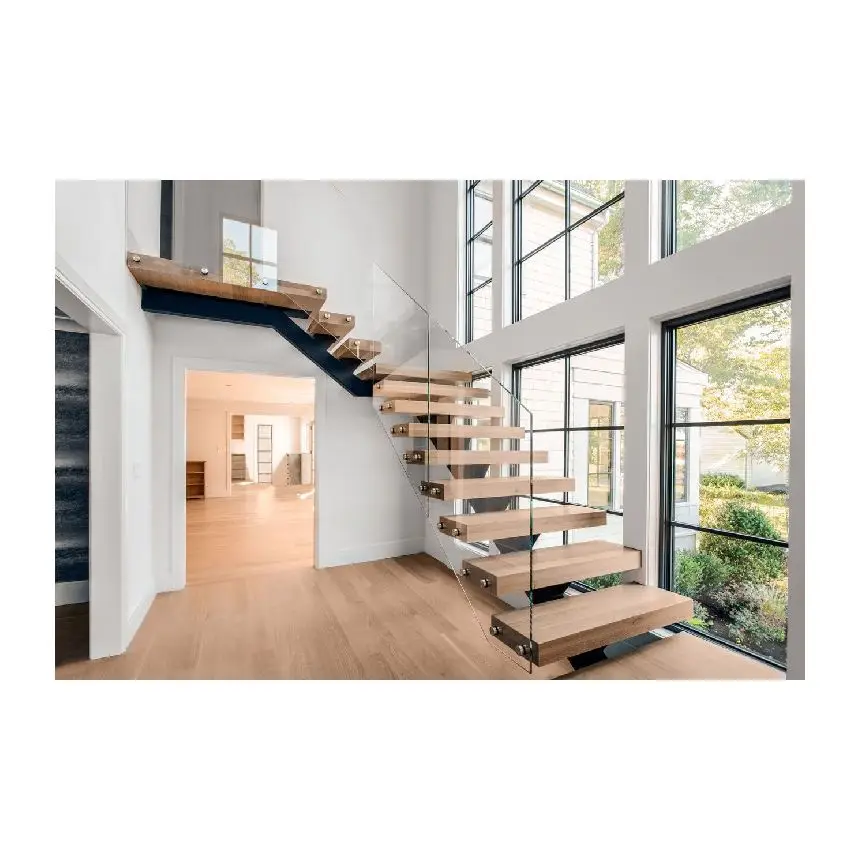 escalier straight staircase with lift