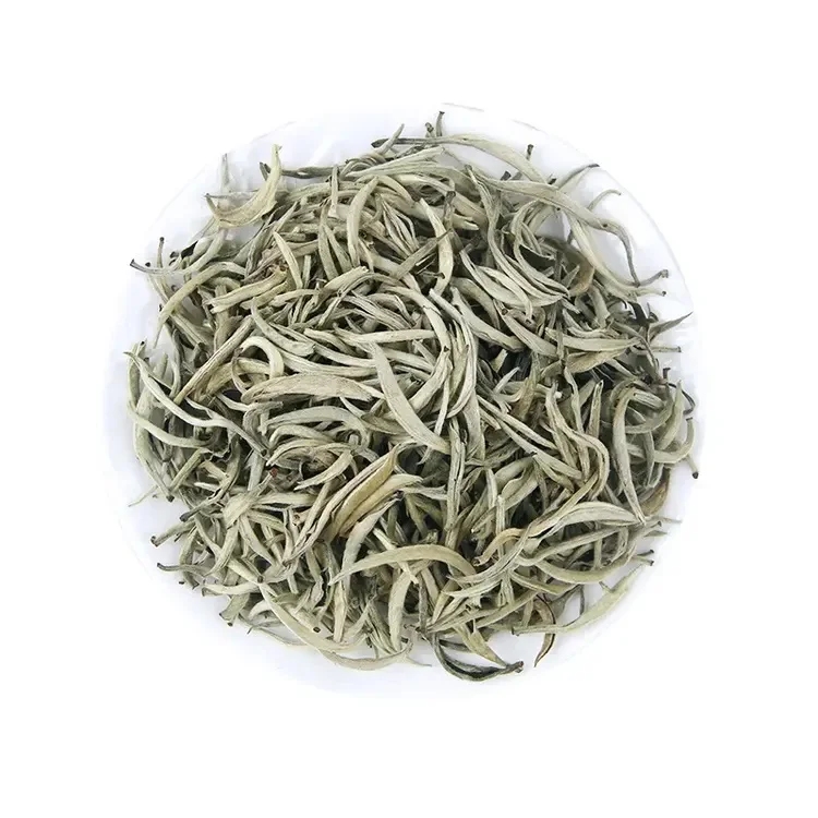 Производитель Yunnan Серебряная игла белый чай Китай серебряная вкусный органический для похудения 500 г за штуку