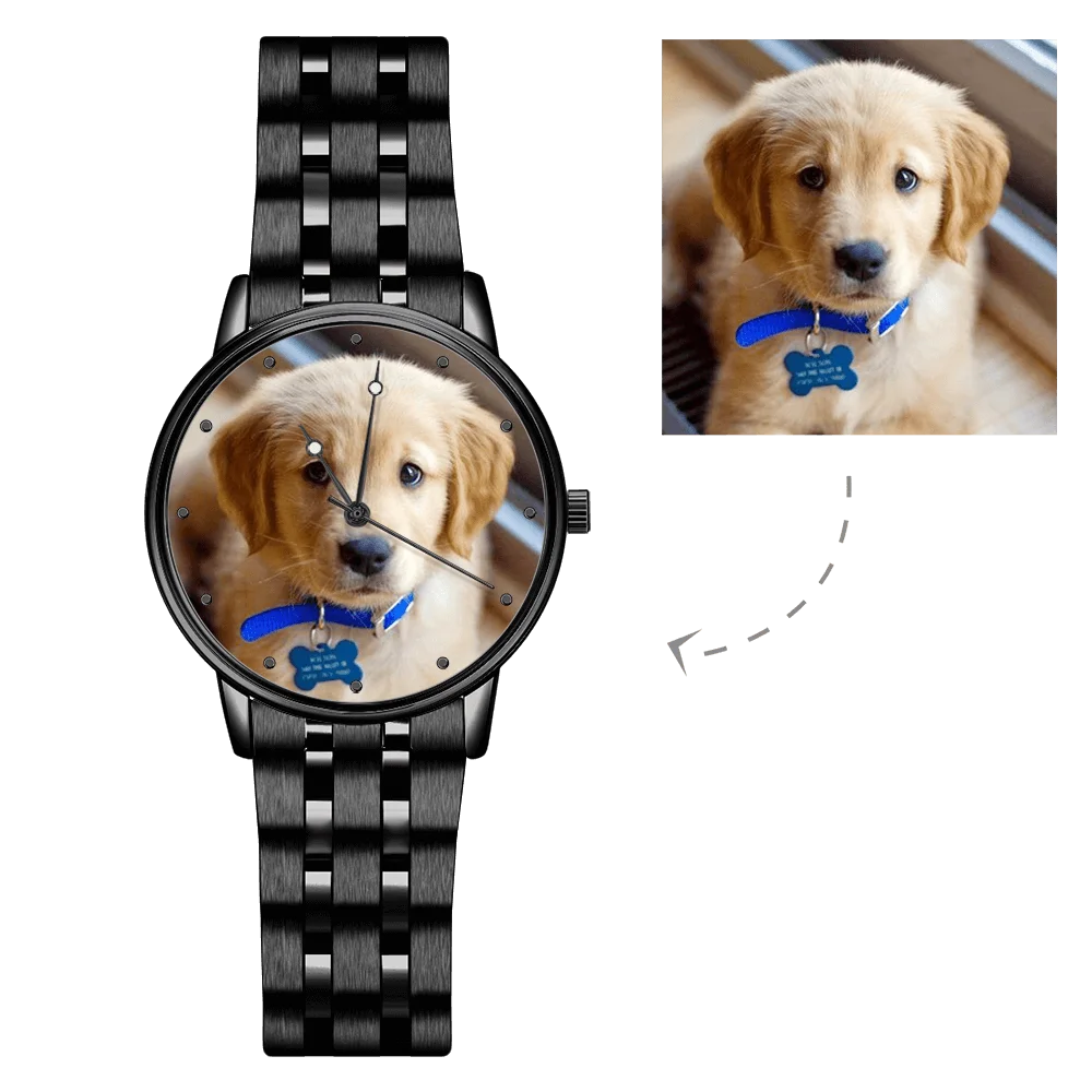 38 мм изготовленный на заказ логотип часы мужские наручные часы класса люкс гравировкой мужской черный браслет из сплава с фото на заказ часы низкий минимальный объем заказа