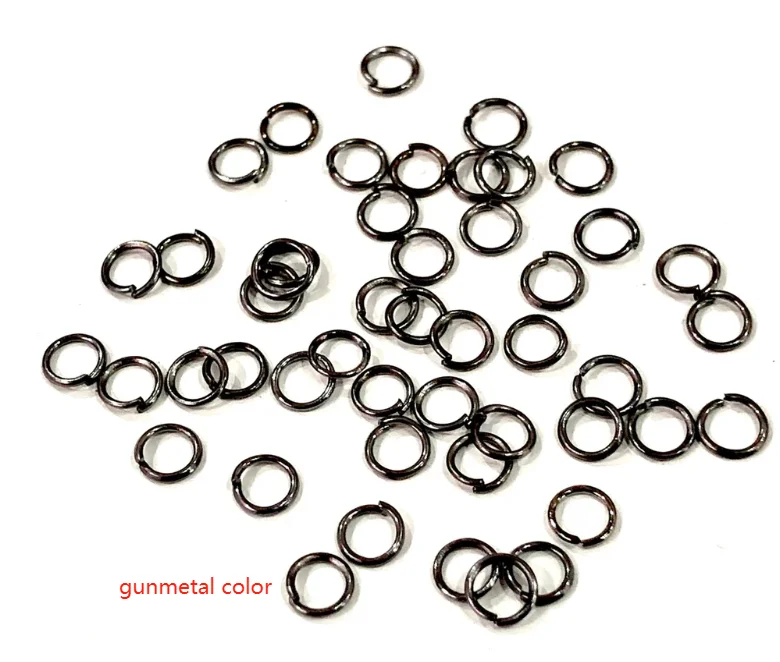 316L Stainless Steel Jump Rings surgical steel open jump rings Size 5mm  jewelry findings jewelry supplies