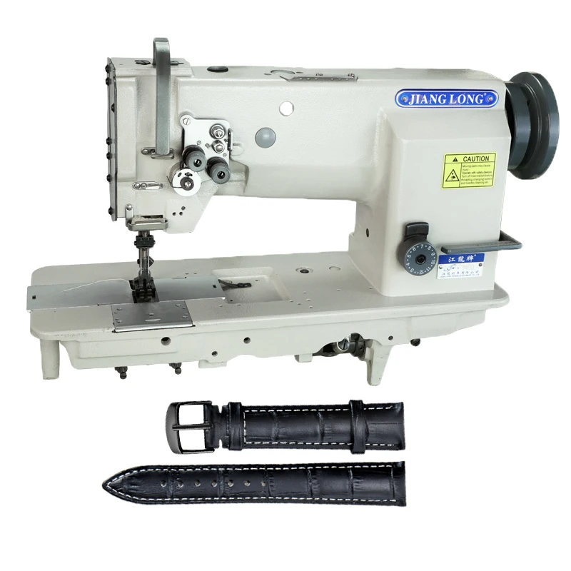 4420 Double Needle Lockstitch Heavy Duty Flat bed Industrial Sewing Machine For Leather Belt Tents