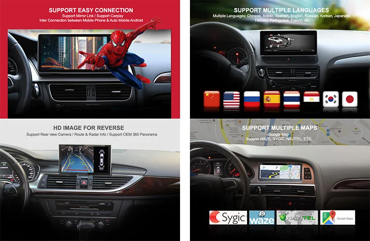 Android 11 8.8' 8 Core screen Radio Stereo carplay Wifi Navigation Car Multimedia DVD Player accessories a3 8v android for audi