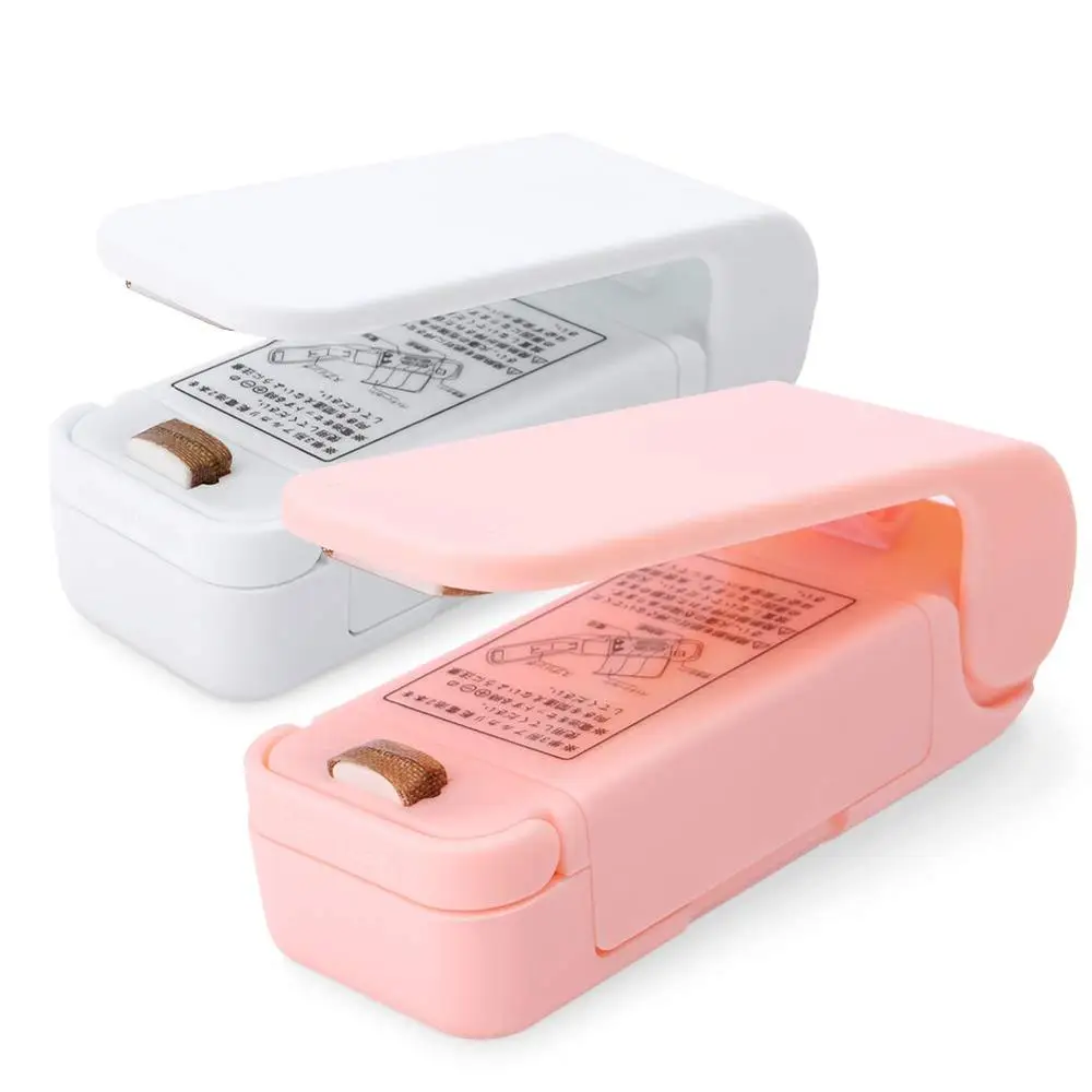 Home Portable Small Travel Snack Bag Heating Mini Sealer Hand Pressure Sealer