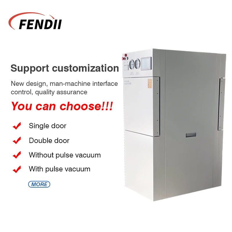 High pressure Sterilization Autoclave For Sale 100l 150l 200l 300l Horizontal Pressure Steam Sterilizer