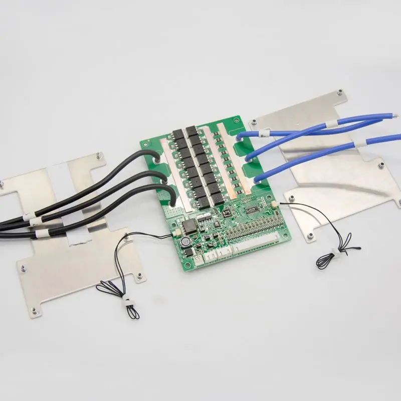 jiabaida bms battery pack with smart 48v 48volt 15s 100A lifepo4 100ah pcb can bus bms