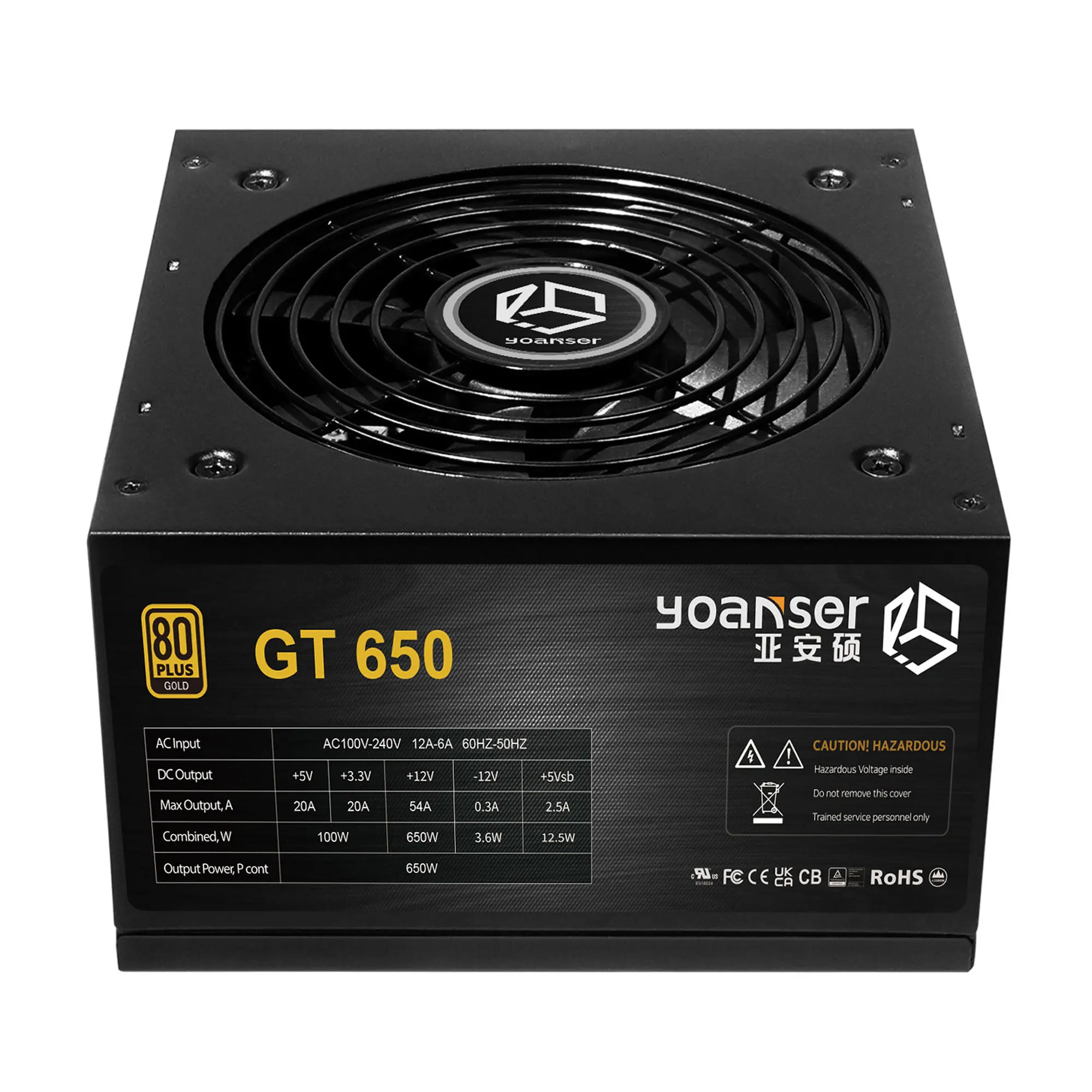 Премиум черный цвет корпуса 600w 650w 700w 750w 800w 850w 1000w 1200w 150 мм длиной 80plus золото полный модульный импульсный источник питания светодиодного