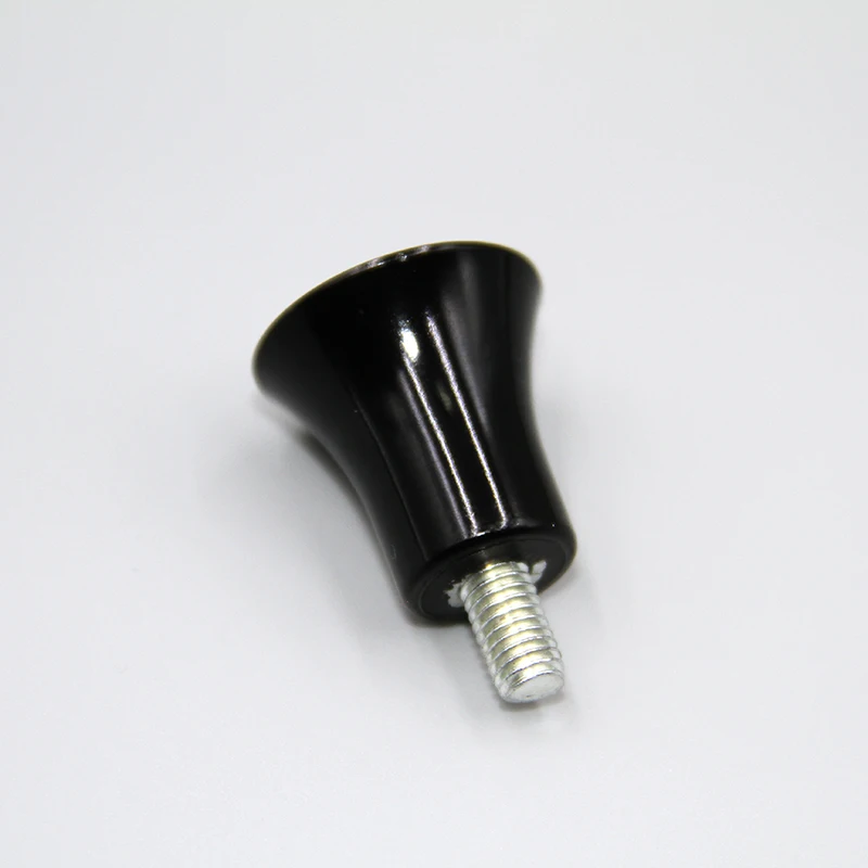 HZ.102001 black phenolic round head cabinet handle plastic switch control knob