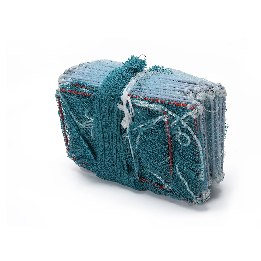 Высококачественная длинная ПЭ сетчатая рыболовная сеть для раков клетка аквакультуры ловушки