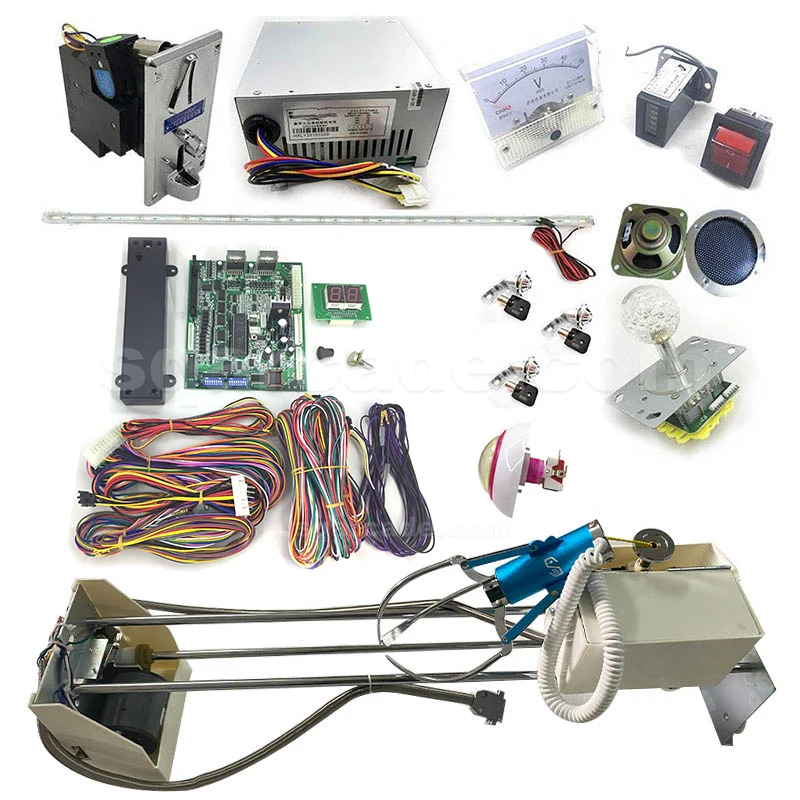 Custom crocodile Crane motherboard Kit Parts Good Quality PCB Board Crane Machine With Wire Harness/ Arcade Doll Machine Board