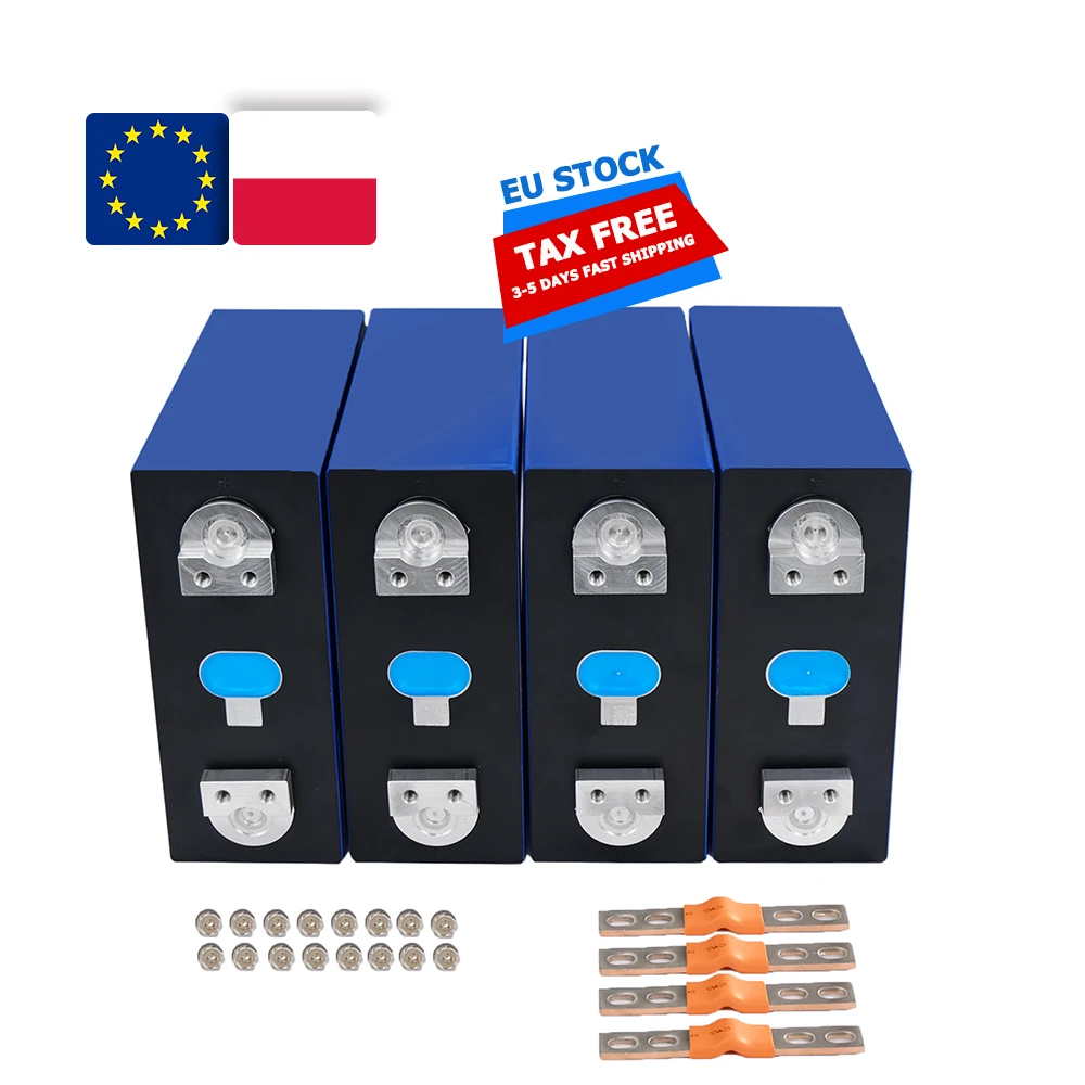 Бесплатная доставка литий-железо-фосфатные элементы 3 2 В 280a lf280k lifepo4 280ah eu stock lifepo для системы хранения энергии 12 24 48