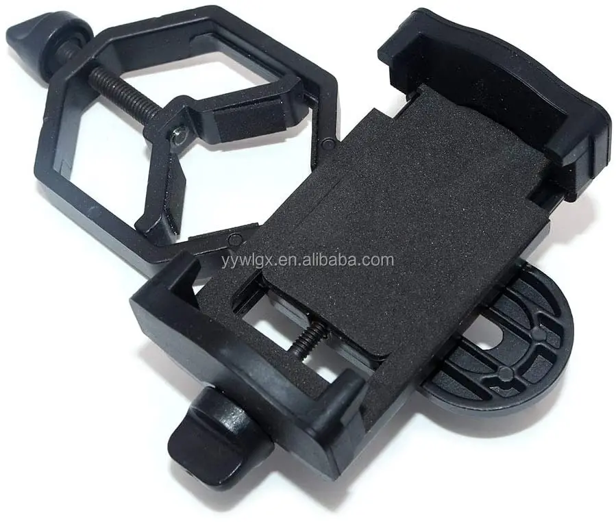 Universal Telescope Camera Adapter Cell Phone Adapter Mount Clip Bracket Mount Holder for  Binoculars Monocular Microscope