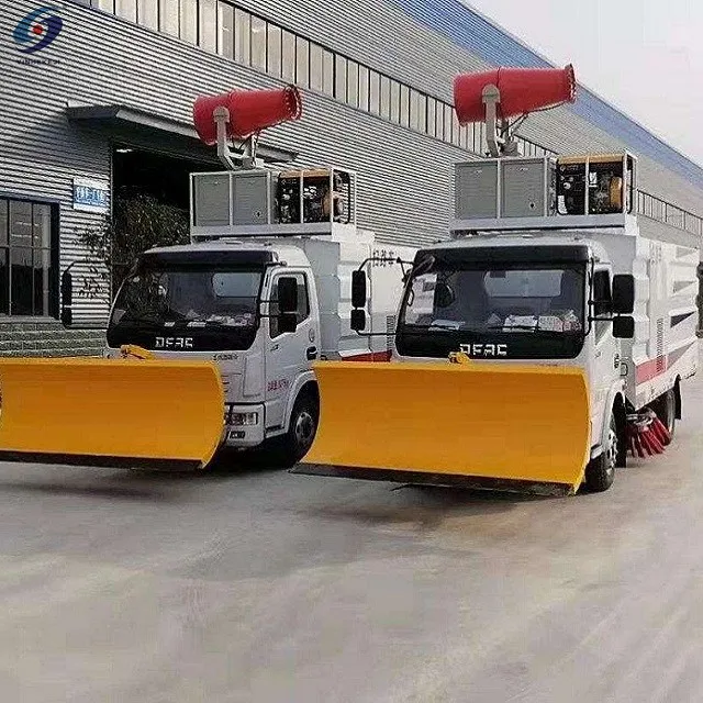 
Dongfeng Snow Removal Truck with Road Cleaning Equipment 