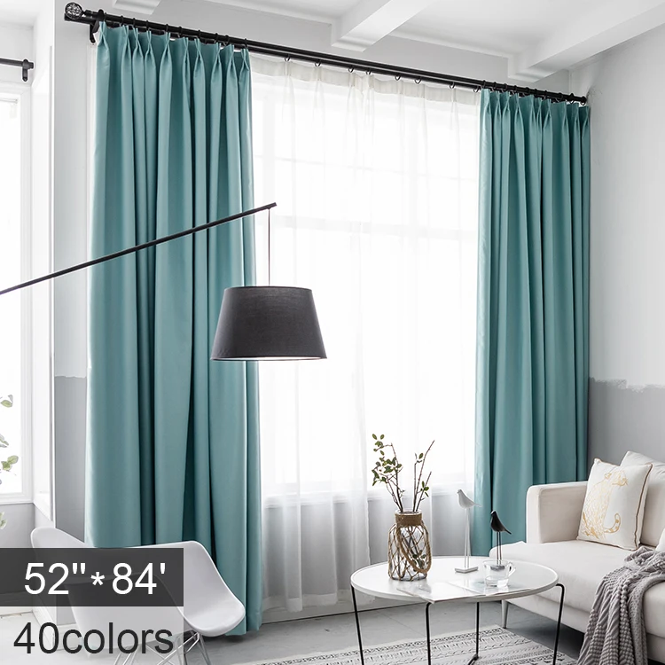 ZHONGHUA 52*84 Роскошные вельветовые шторы Chenelle