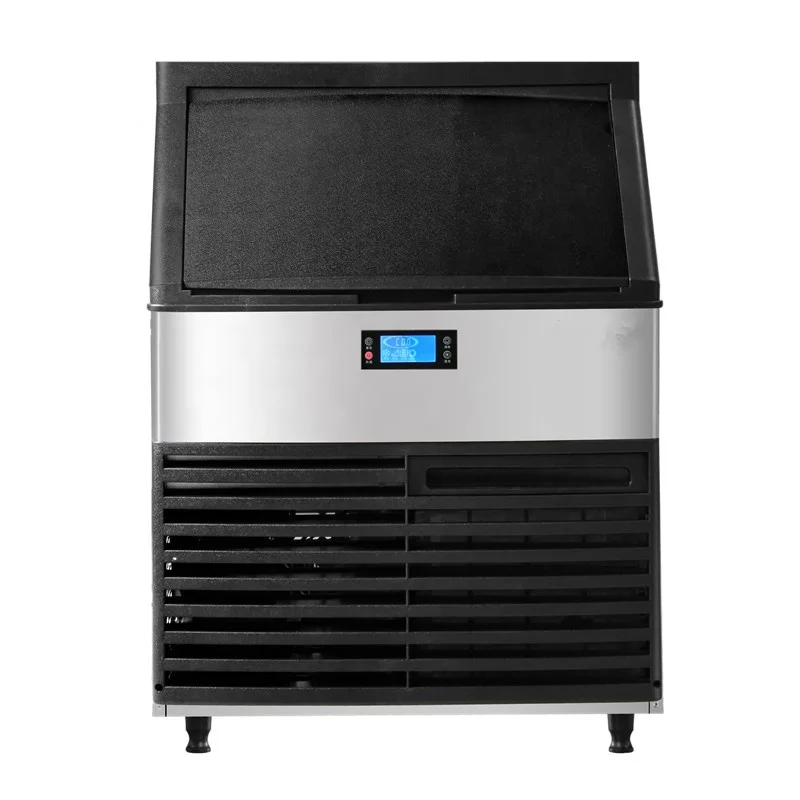 ZB8 Commercial Gourmet Pebble Crystal Small Ice Block Sculpture Produce Breaking Machine Bar For Sale