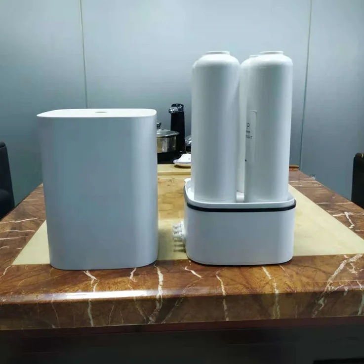 Прямой питьевой 4 этап мембраны UF очиститель воды столешница