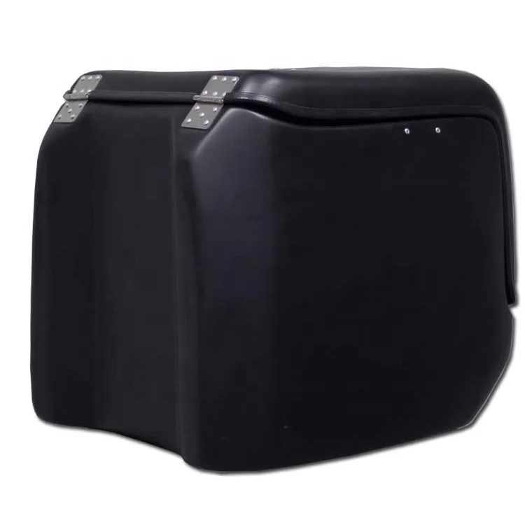 Fiberglass Scooter Rear Box with Compression Gas Spring          Model NO.JYB-04