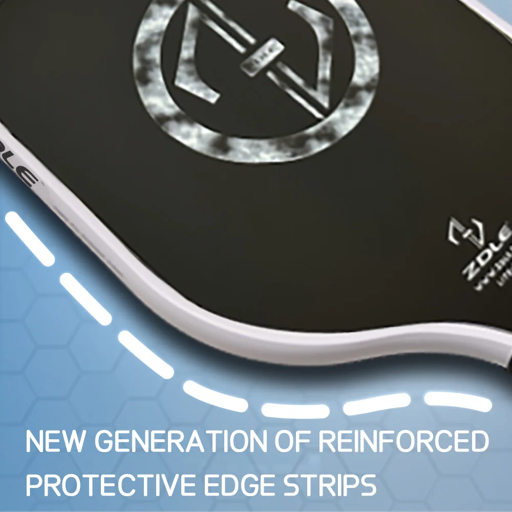 Fiberglass Face Polypropylene Nomex Honeycomb Core USAPA Approved Custom Manufacturers Pickleball Paddle With Grips