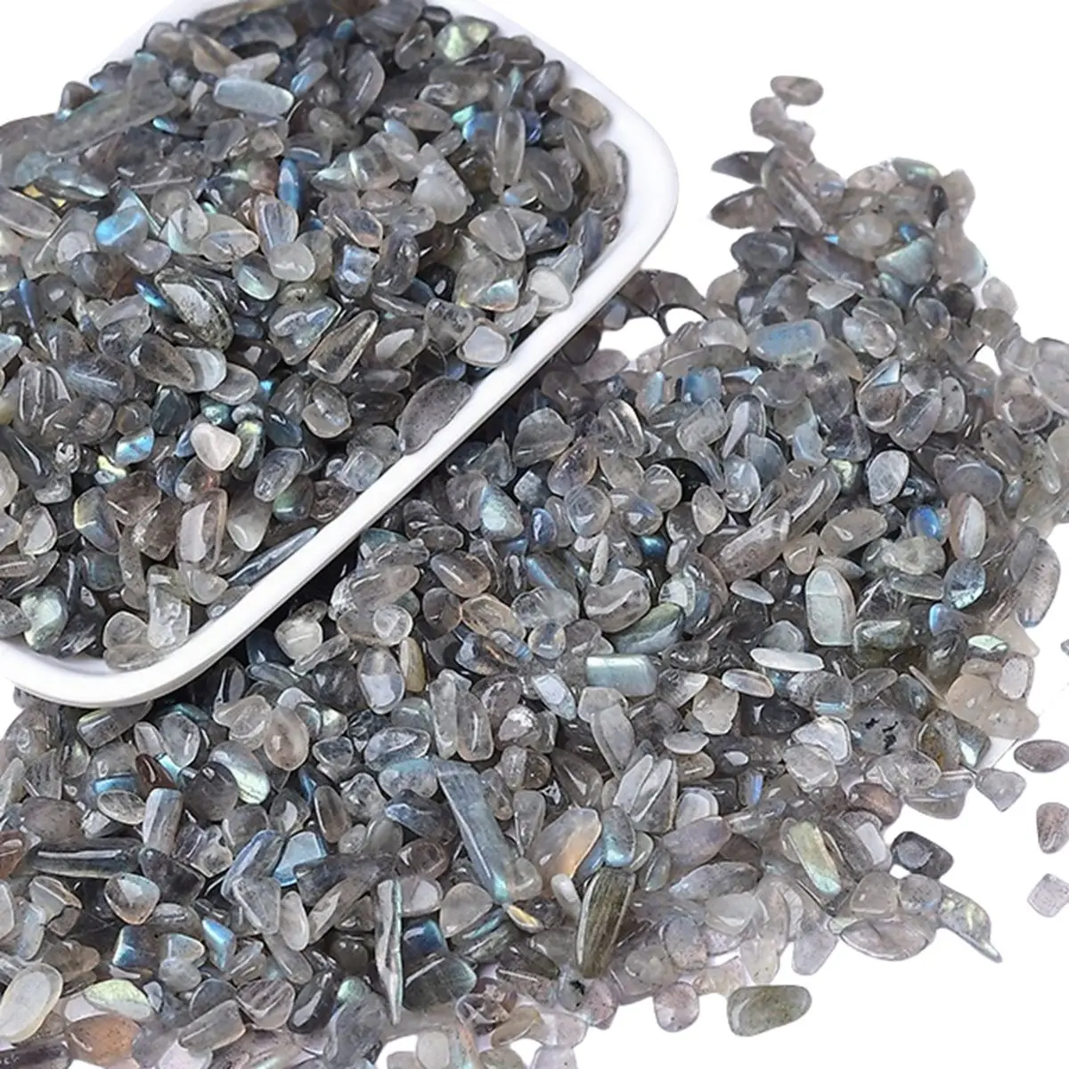 Undrilled Mixed Size 100 Grams Chip Stone Irregular Healing Crystal Gemstone for Decoration DIY Jewelry Making