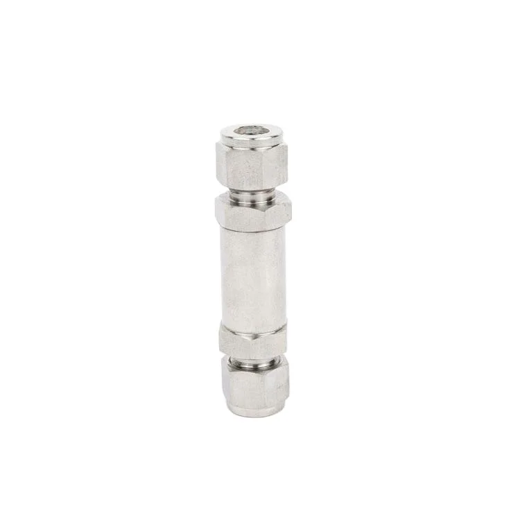 Stainless Steel 316L Double Ferrule High Pressure Non-return Check Valve