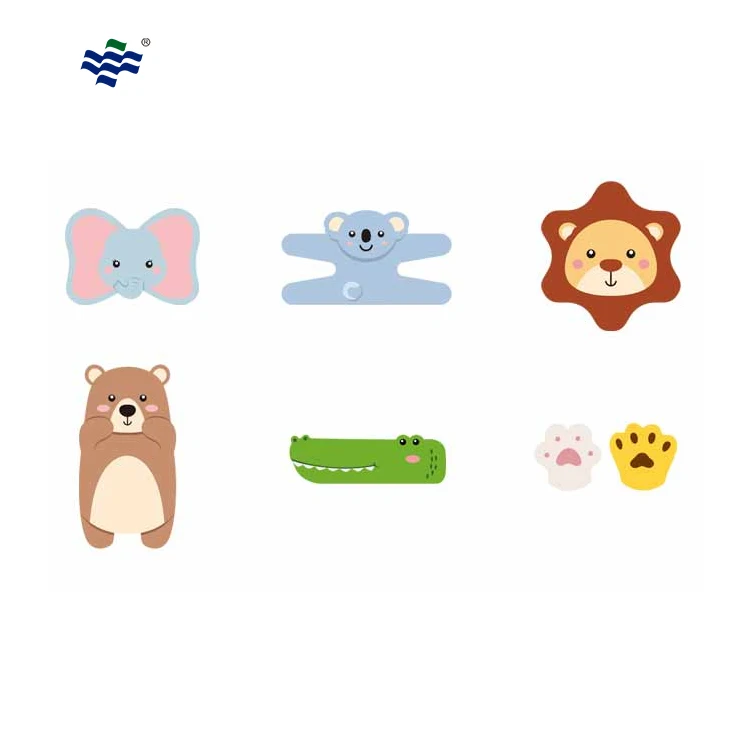 Kids Spot Animal Cute Pu Elastic Band-Aid Wound Plaster Bandages Band Aid Plaster