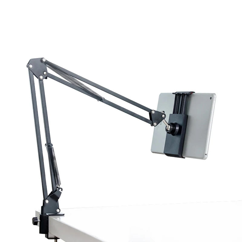 Lazy Long Arm Portable Adjustable Bracket Desk Table Mobile Phone Tablet Holder Stand