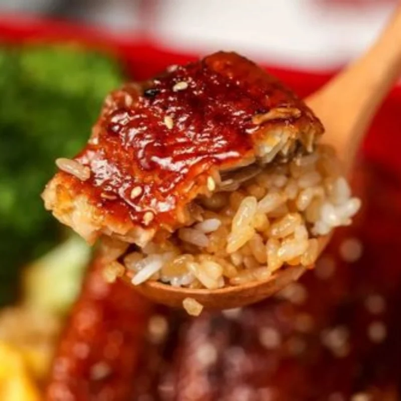 Highly Competitive Prices Grilled Eel Over Rice Microwavable Cooked Rice Excellent For Special Occasion Meals And Fine Dining