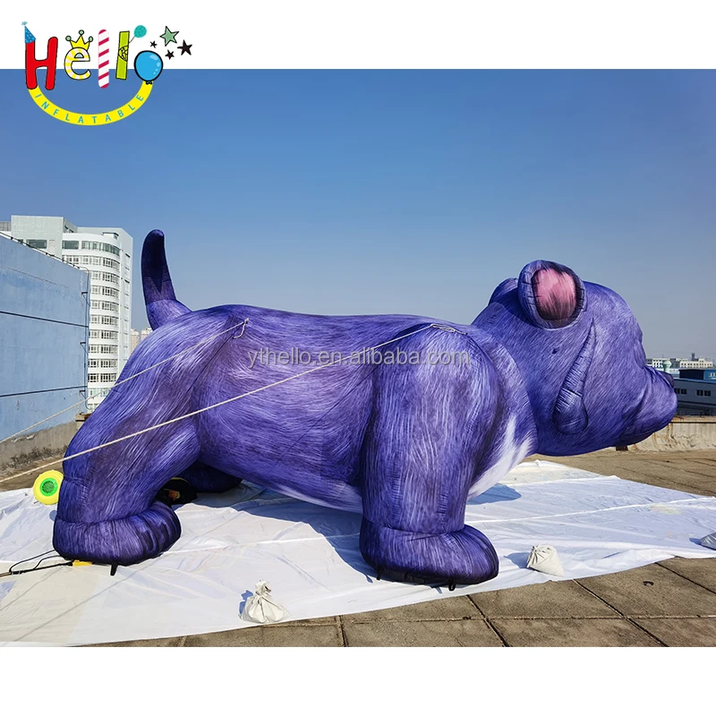 Cute Giant Inflatable Dog Model Animal Mascot inflatable bulldog