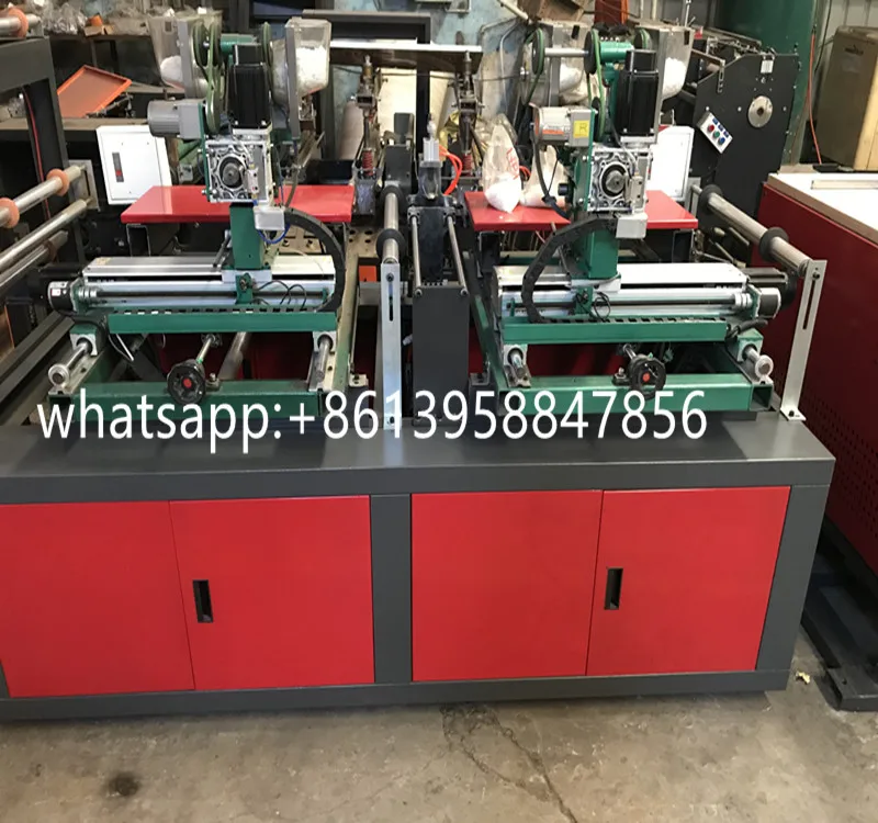 Automatic PVC Snap Button Bag Making Machine