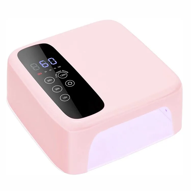 UV LED Nail Lamp Cordless Nail Dryer for Gel Nails Smart Rechargeable Professional Gel Manicure Tools  Girls DIY Salon