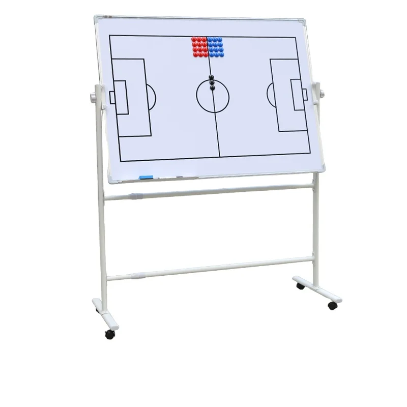 Factory Wholesale High Quality Magnetic Football Soccer Tactics Board Adjustable Tactical Board with Rack