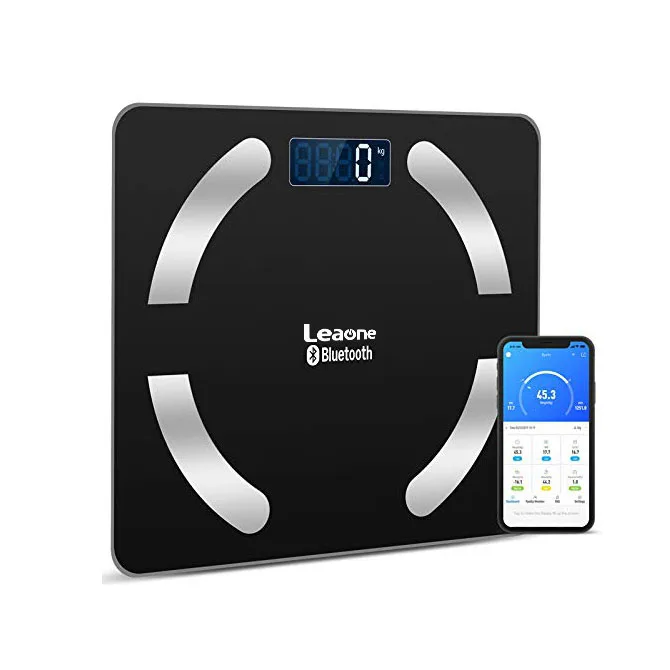  Amazon 180 кг 400lb Bluetooth весы измерения жира тела Беспроводная умная передача данных цифровые для ванной комнаты анализатор состава монитор здоровья