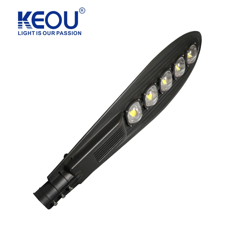 KEOU Road Lamp COB Chip IP66 Waterproof 50w 100w 150w 200w 250w Cobra Led Street Light