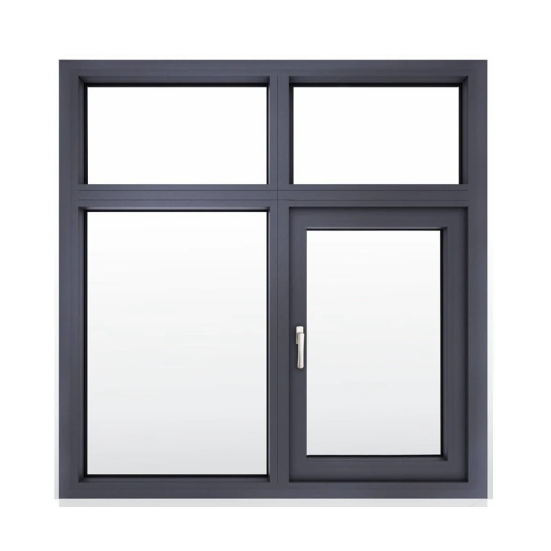 
Modern design aluminum profile double tempered glass sliding windows with mosquito net 