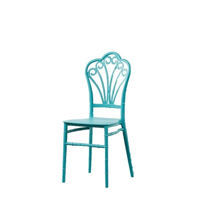 Luxury Outdoor Party Resin Gold Plastic Stacking White Wedding Crown Phoenix Chairs