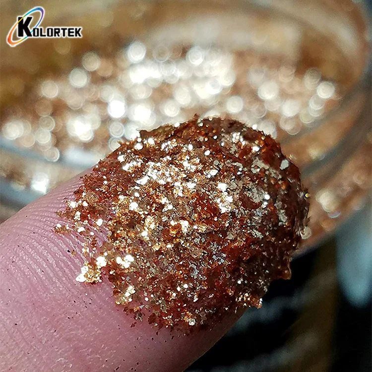 Kolortek Irregular Sequins Mica Powder Flakes Epoxy Flake Art Floor Chips