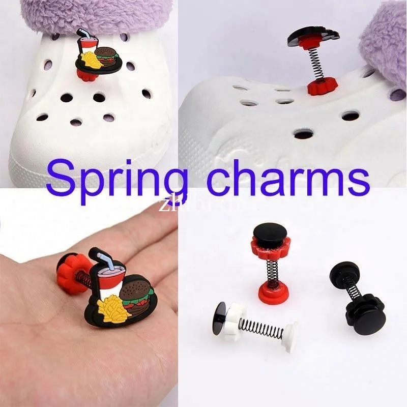 Hot Selling Soft PVC Material Hole Shoes Charm Kids Gift Fashion Shoe Accessories cartoon charms designer