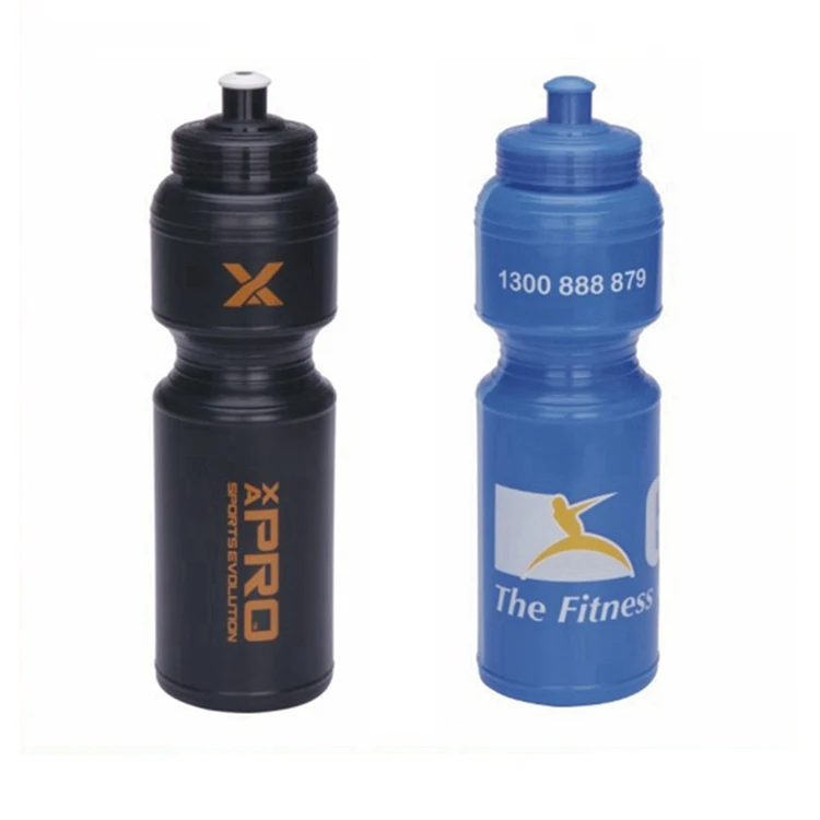 Wholesale Custom LOGO Cycling Water Bottles plastic drinking sports water bottle promotional gifts advertising PE Free sample
