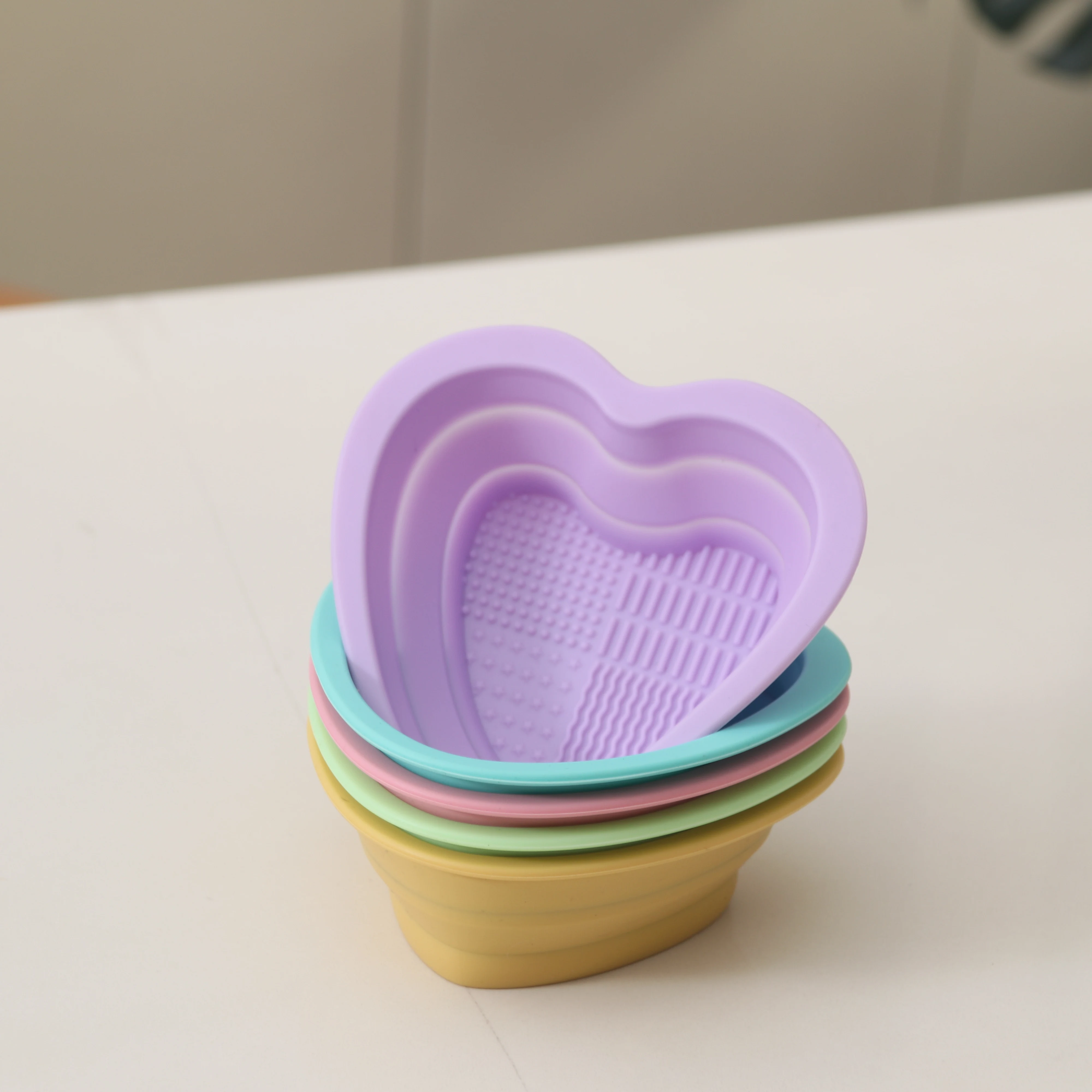 2023 New Design Custom Silicone Painting Mat with Cup for Children Painting Mat Kid Drawing Pad Silicone Mats For Crafting